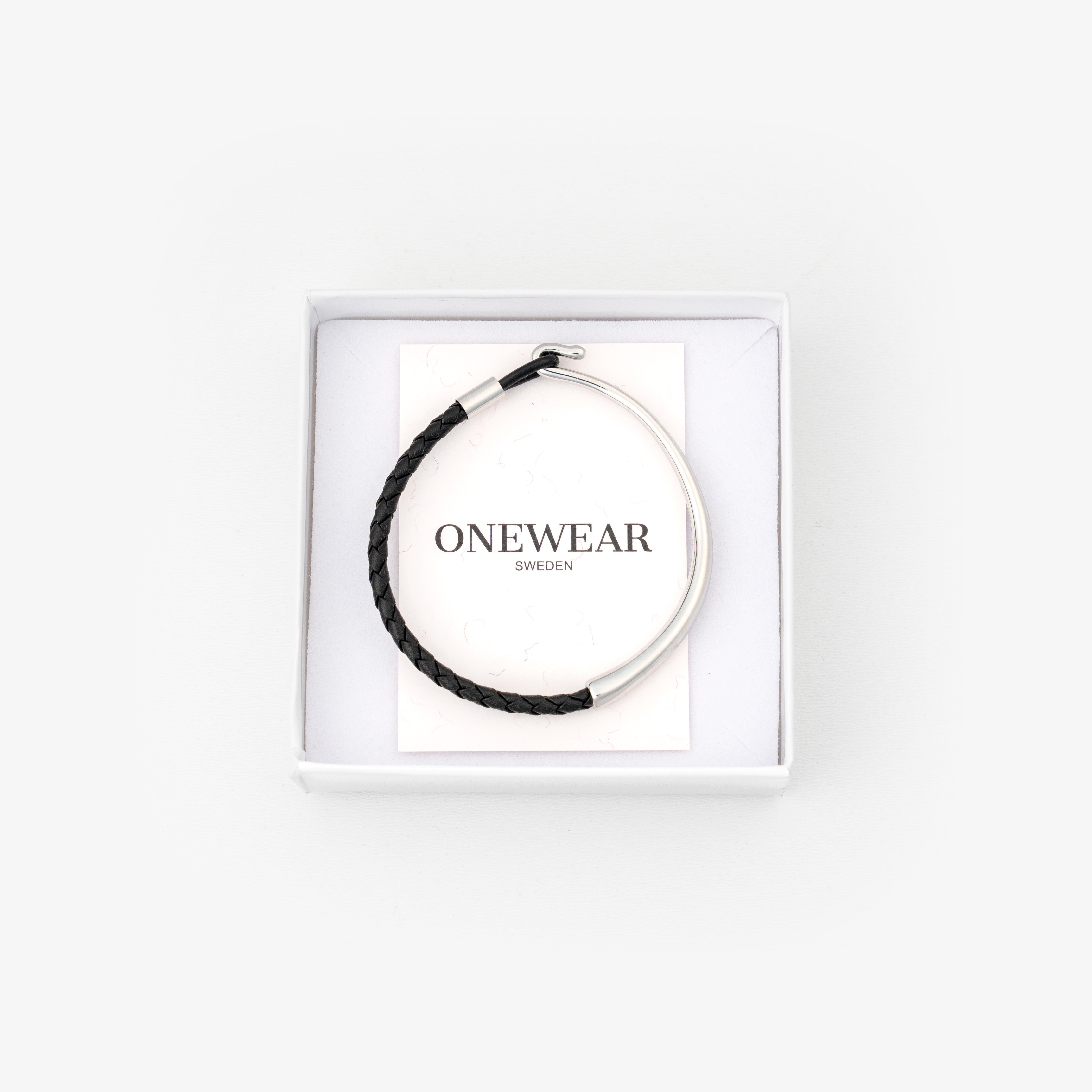 Silver Braid – Black