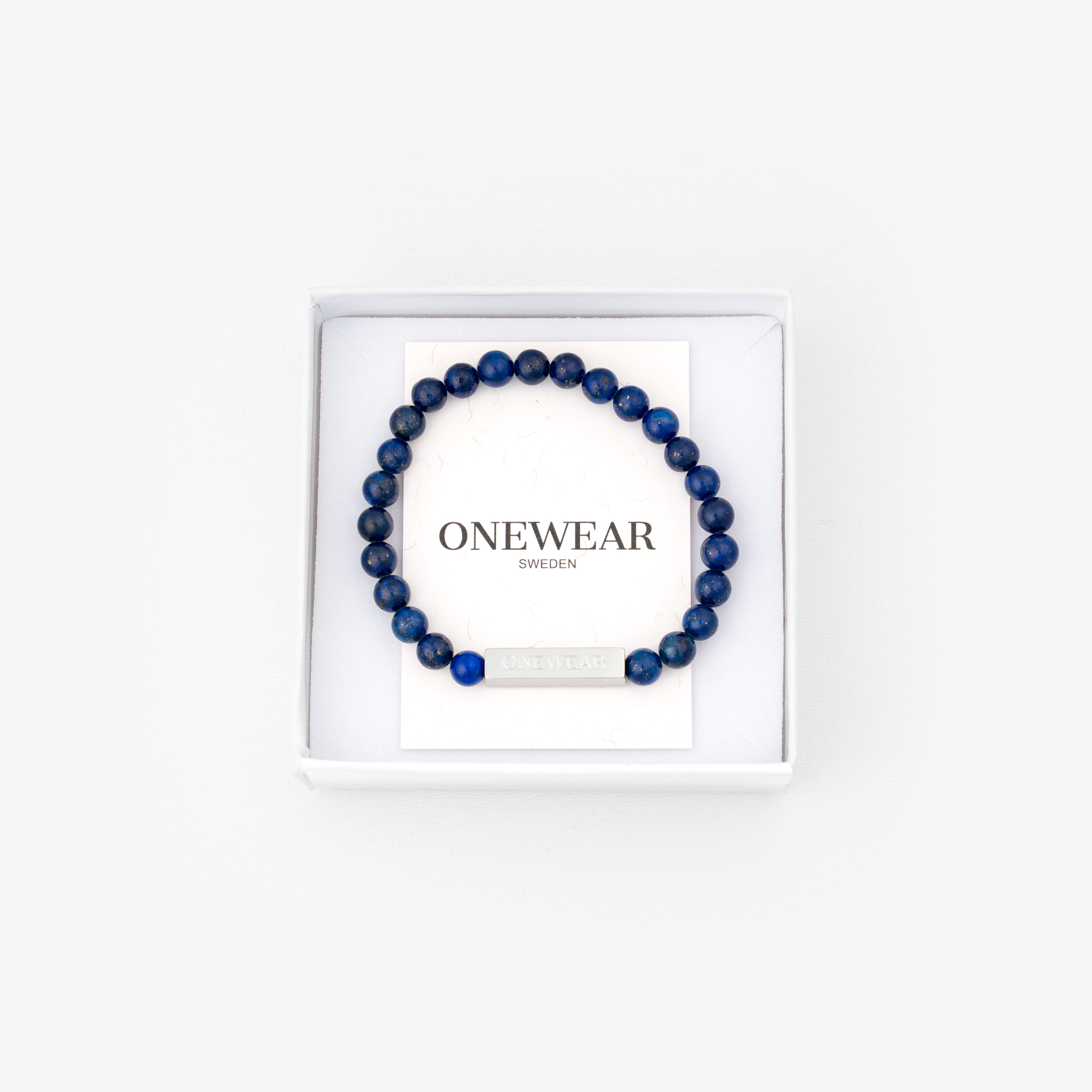 Blue Beaded Bracelet