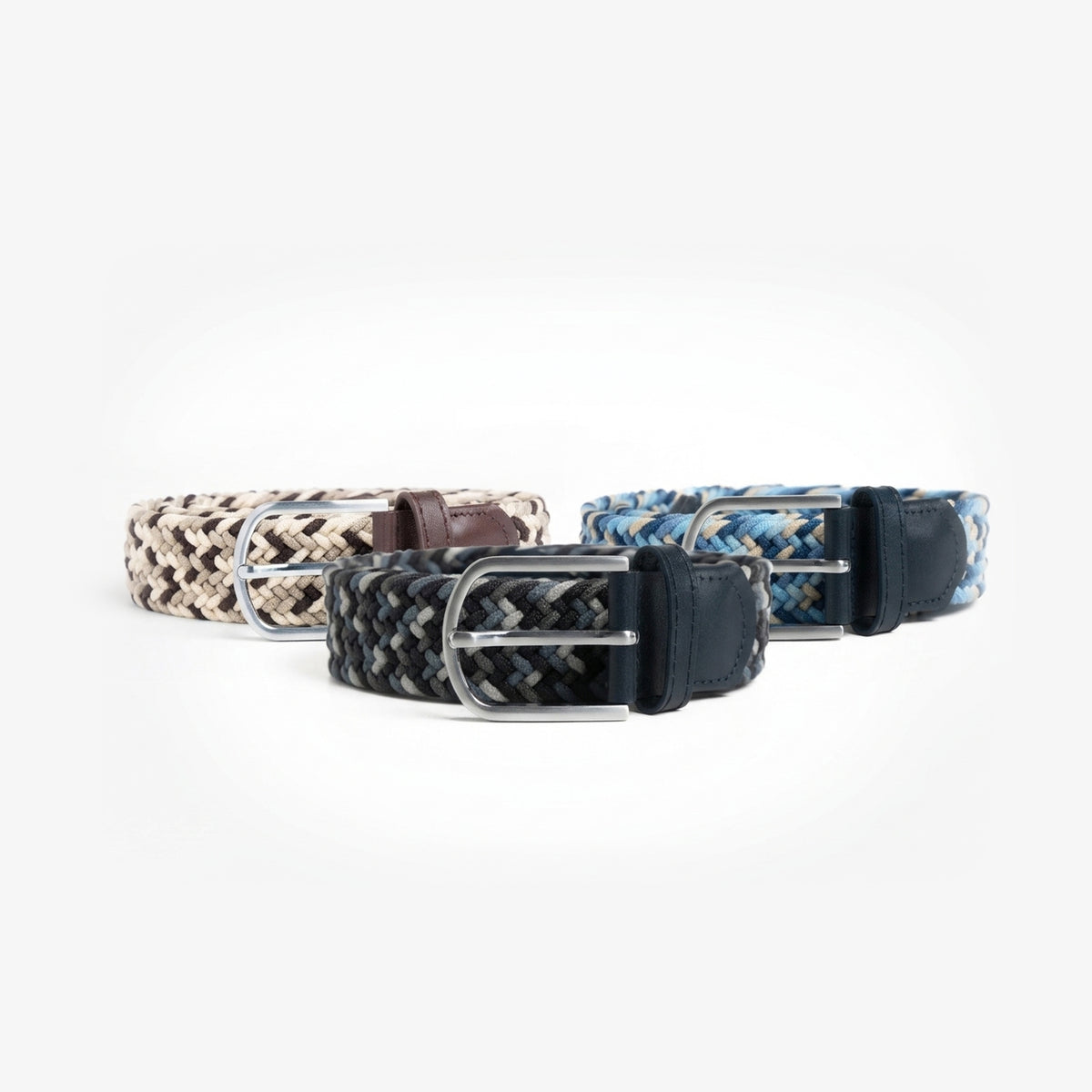 3x Braided Belt